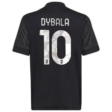 Billiga Fotbollströjor Juventus Paulo Dybala 10 Borta tröja 2021/22 Kortärmad